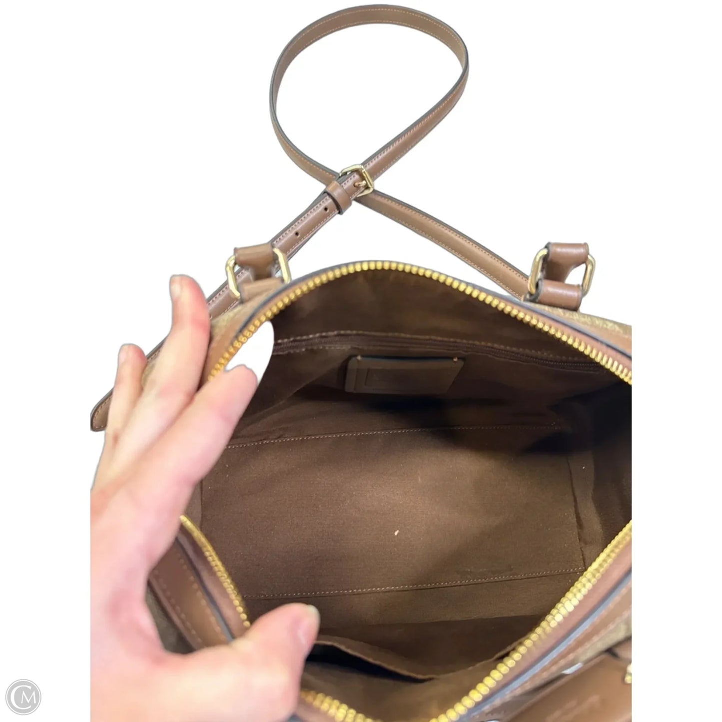 Crossbody Designer By Coach, Size: Medium