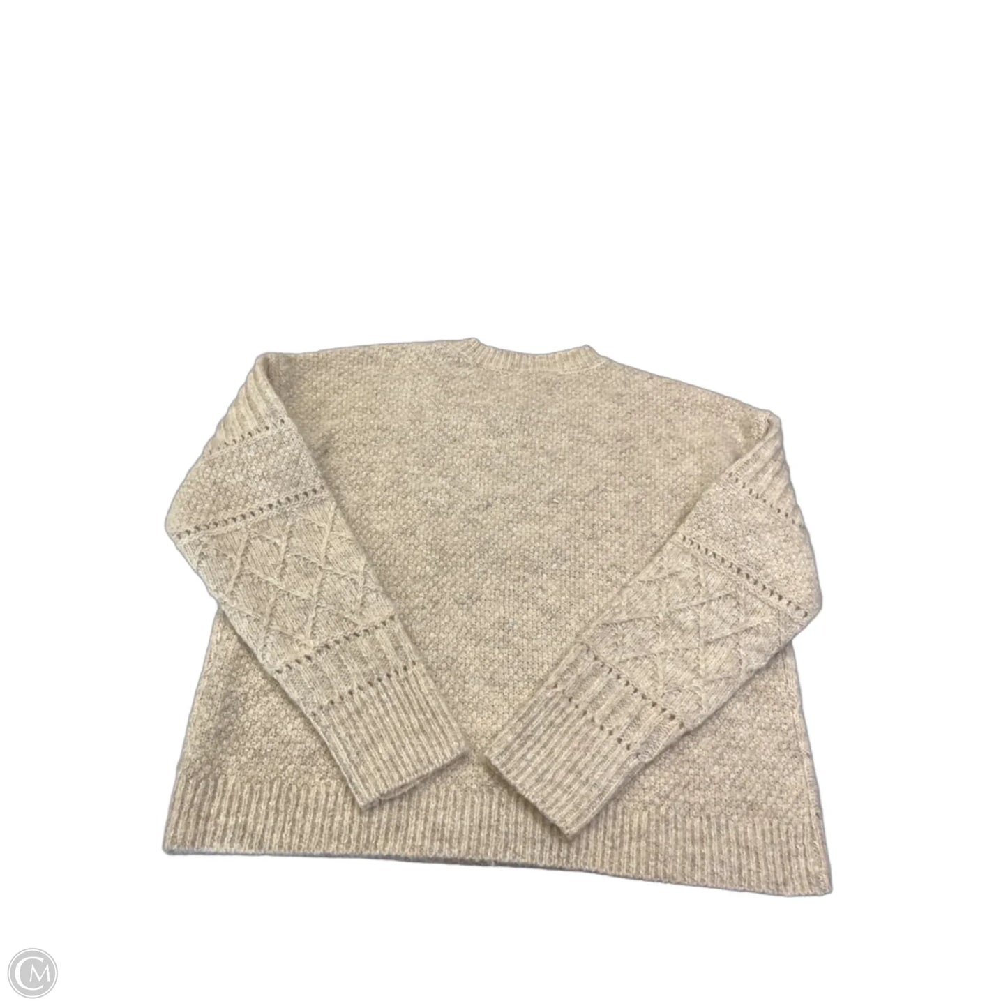 Sweater By Lucky Brand In Beige, Size: Xs