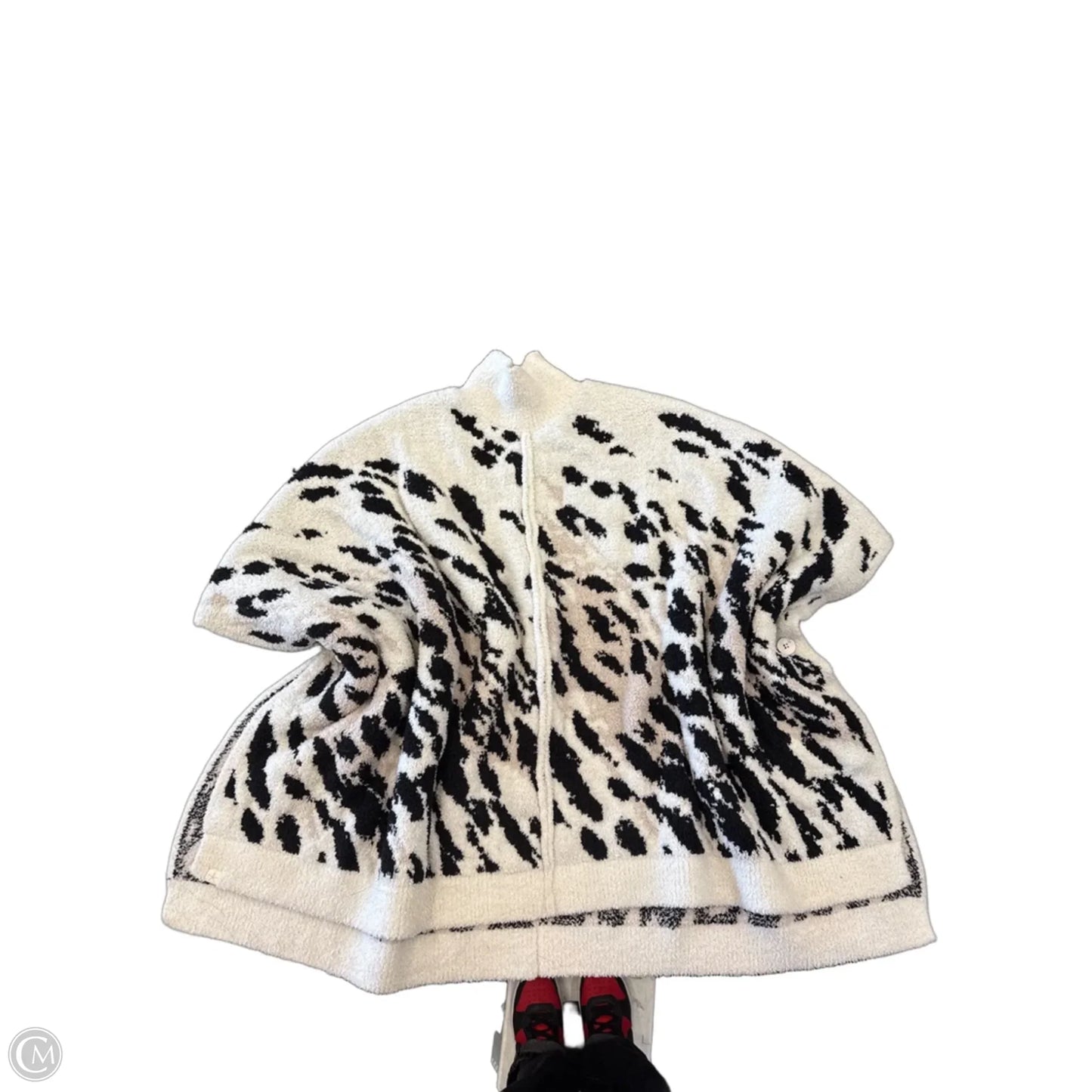 Poncho By Barefoot Dreams In Animal Print, Size: Osfm