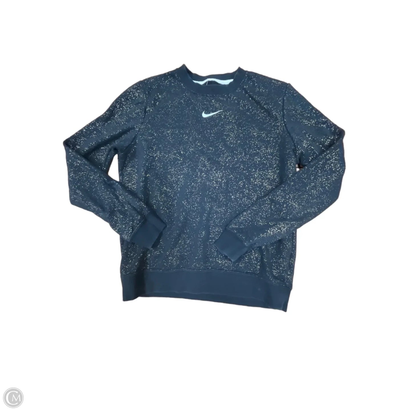 Sweatshirt Crewneck By Nike Apparel In Black, Size: S