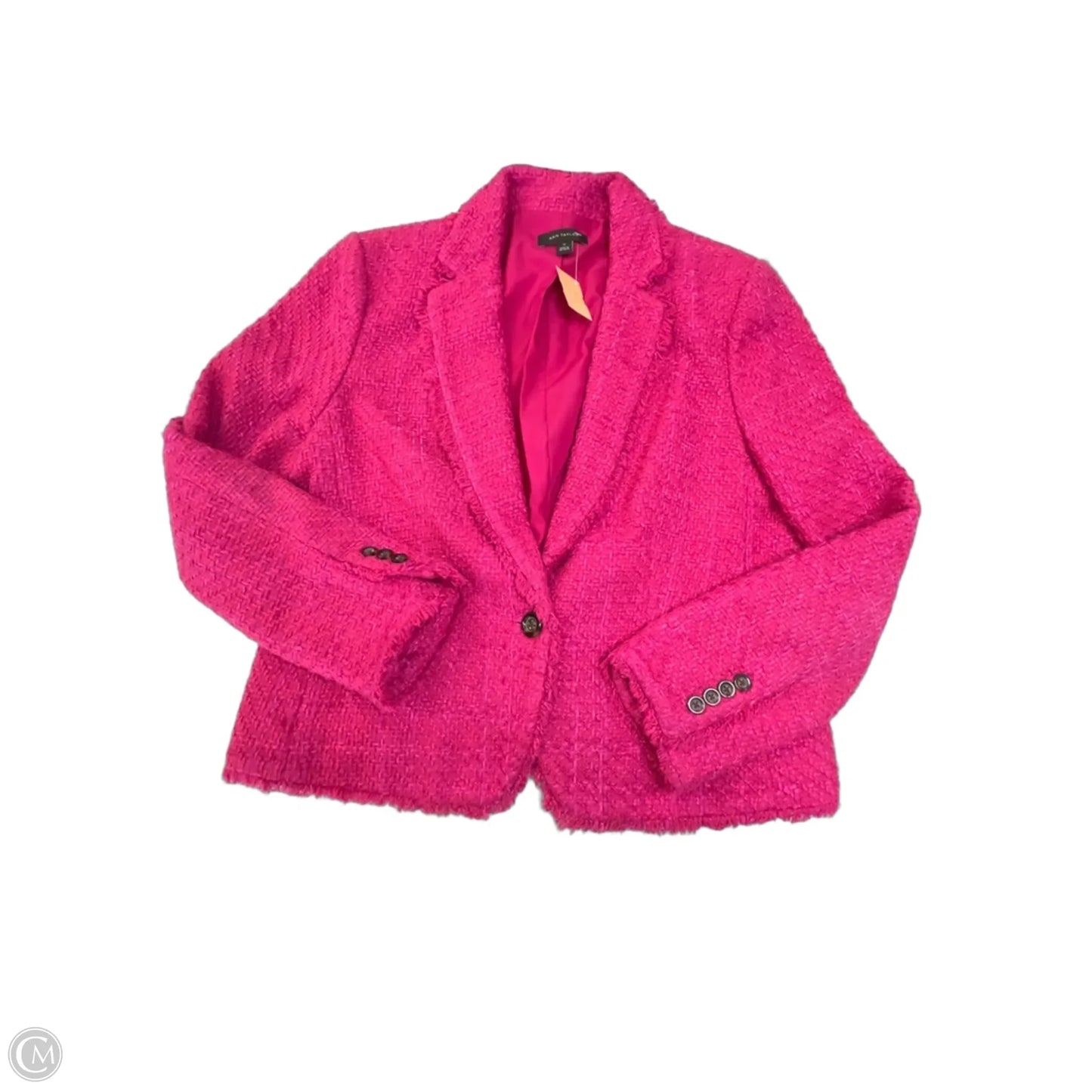 Blazer By Ann Taylor In Pink, Size: Xl