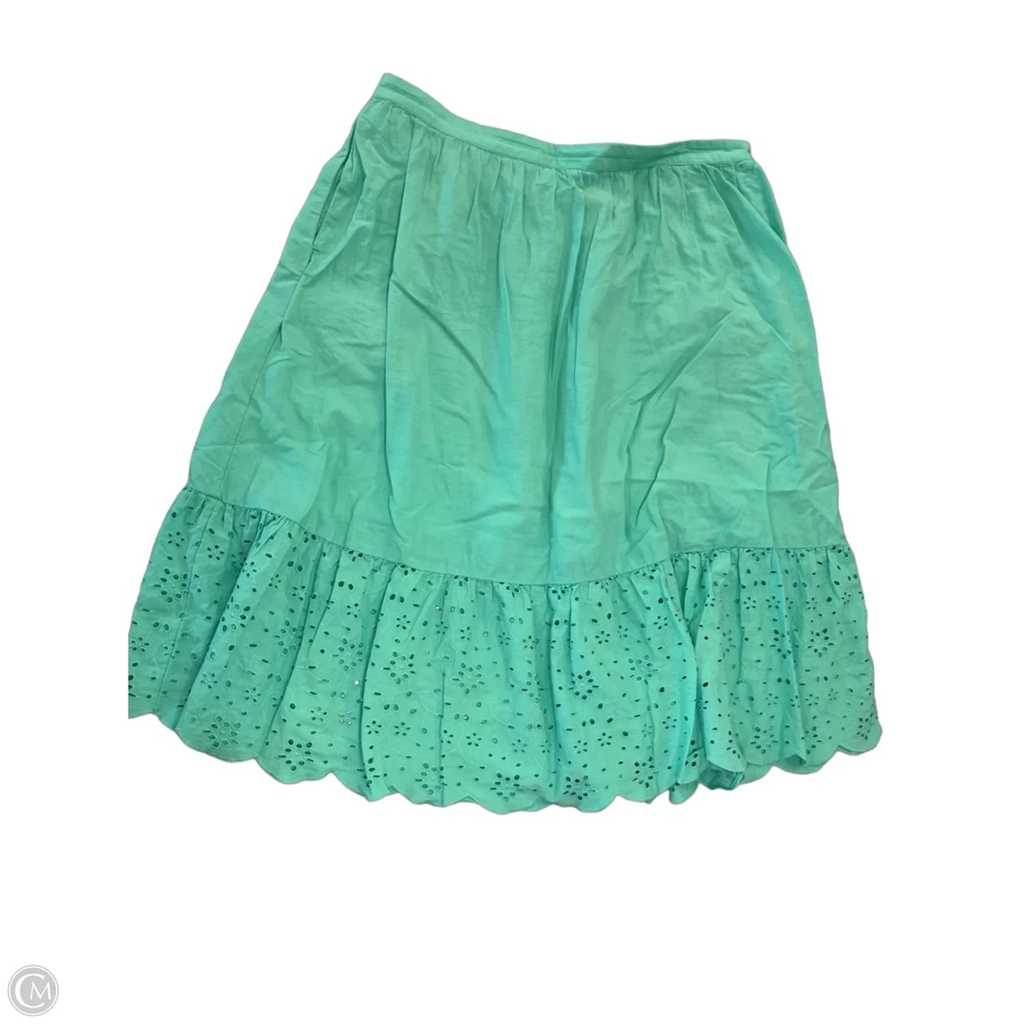 Skirt Midi By J. Crew In Green, Size: L
