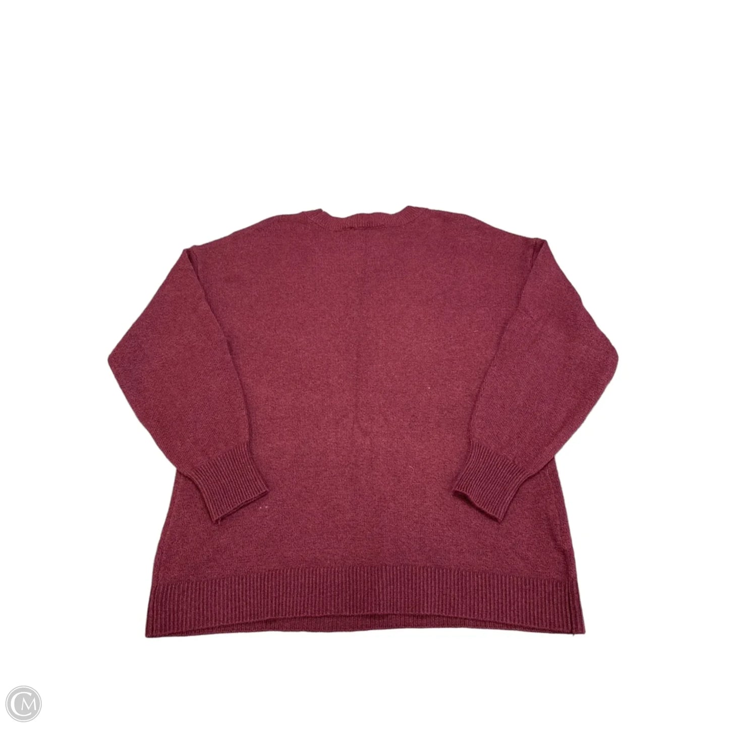 Sweater By Loft In Maroon, Size: M