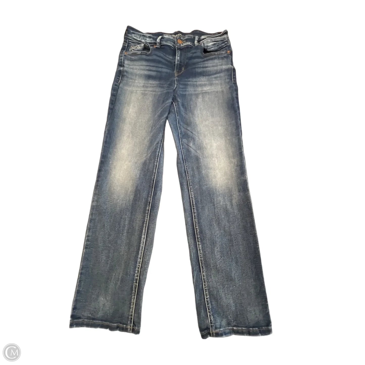 Jeans Straight By Maurices In Blue Denim, Size: 16