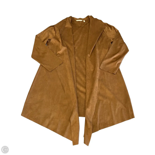Cardigan By Soft Surroundings In Brown, Size: Xl