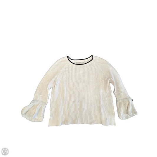 Sweater By Loft In White, Size: M