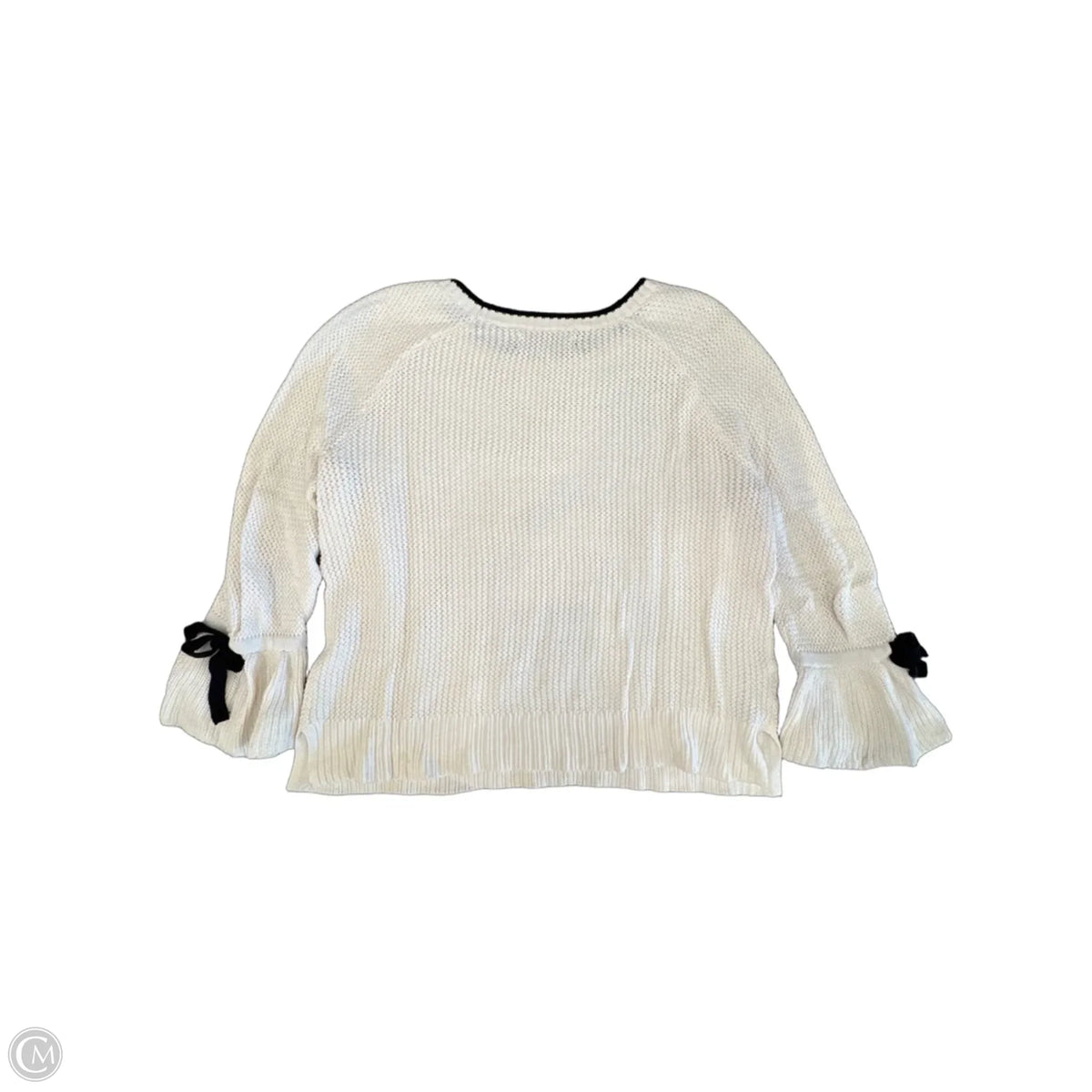 Sweater By Loft In White, Size: M