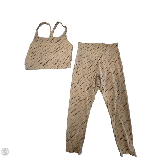 Athletic Pants 2pc By Glyder In Brown, Size: 1x