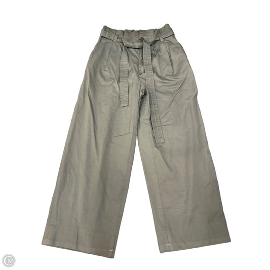 Pants Wide Leg By Everlane In Green, Size: M