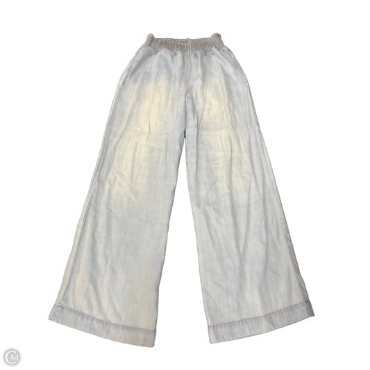 Pants Wide Leg By Cloth & Stone In Blue Denim, Size: S
