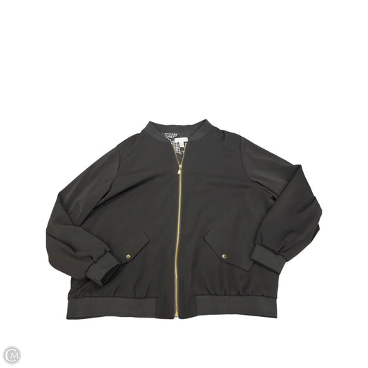 Jacket Other By Susan Graver In Black, Size: 1x