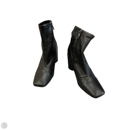 Boots Ankle Heels By Franco Sarto In Black, Size: 7.5