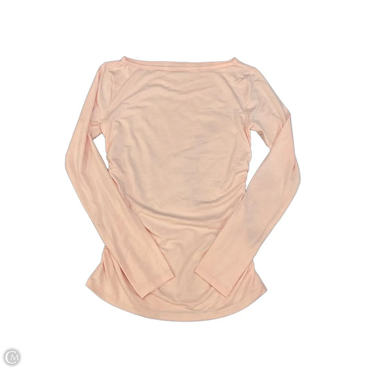 Athletic Top Long Sleeve Collar By Athleta In Pink, Size: Xs
