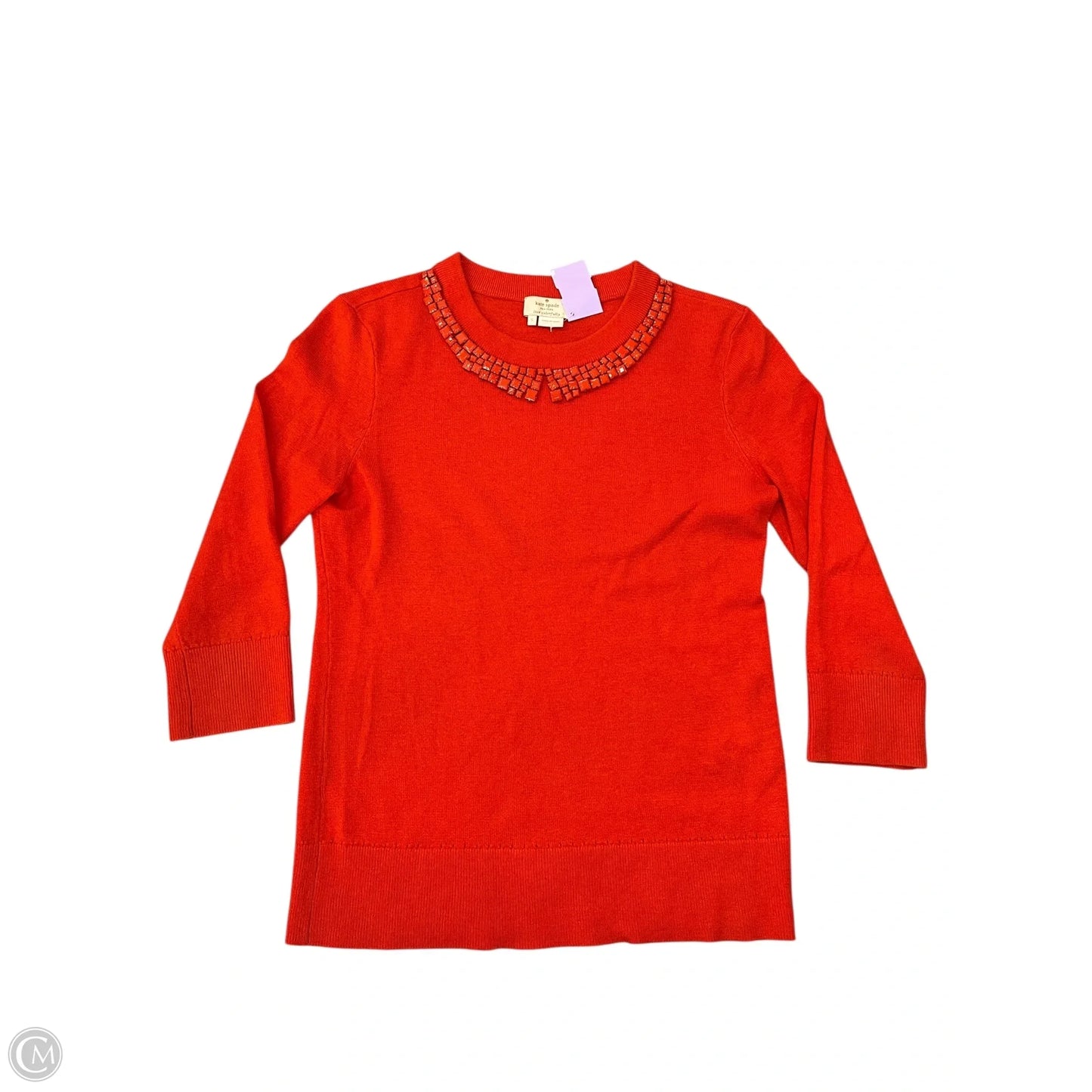 Sweater Designer By Kate Spade In Red, Size: S