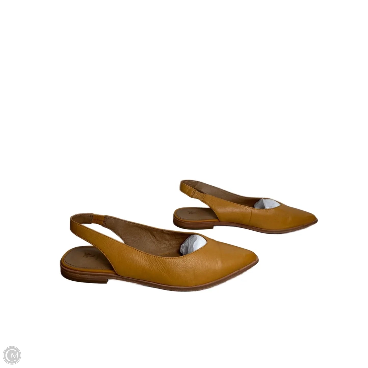 Shoes Designer By Frye In Yellow, Size: 10
