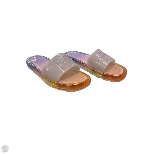 Sandals Designer By Tory Burch In Multi-colored, Size: 8