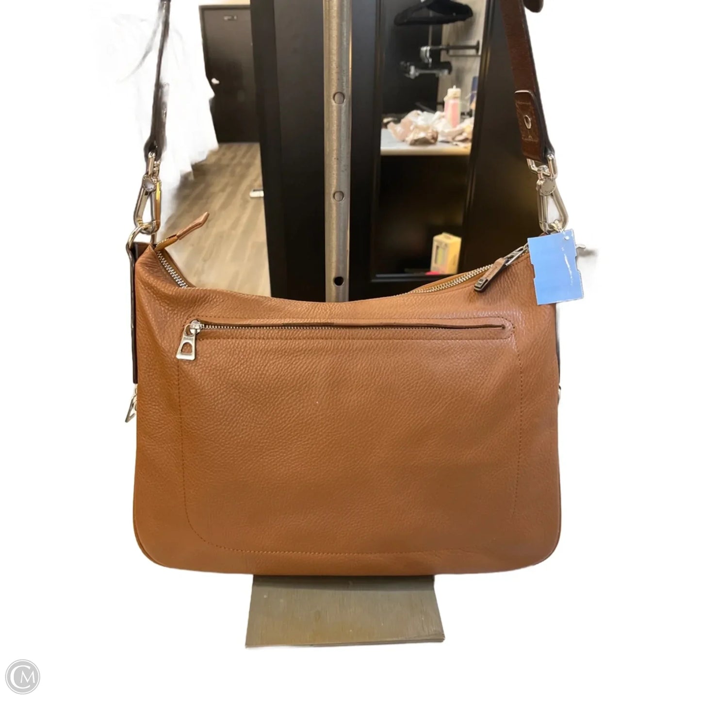 Crossbody Leather By Cma, Size: Large