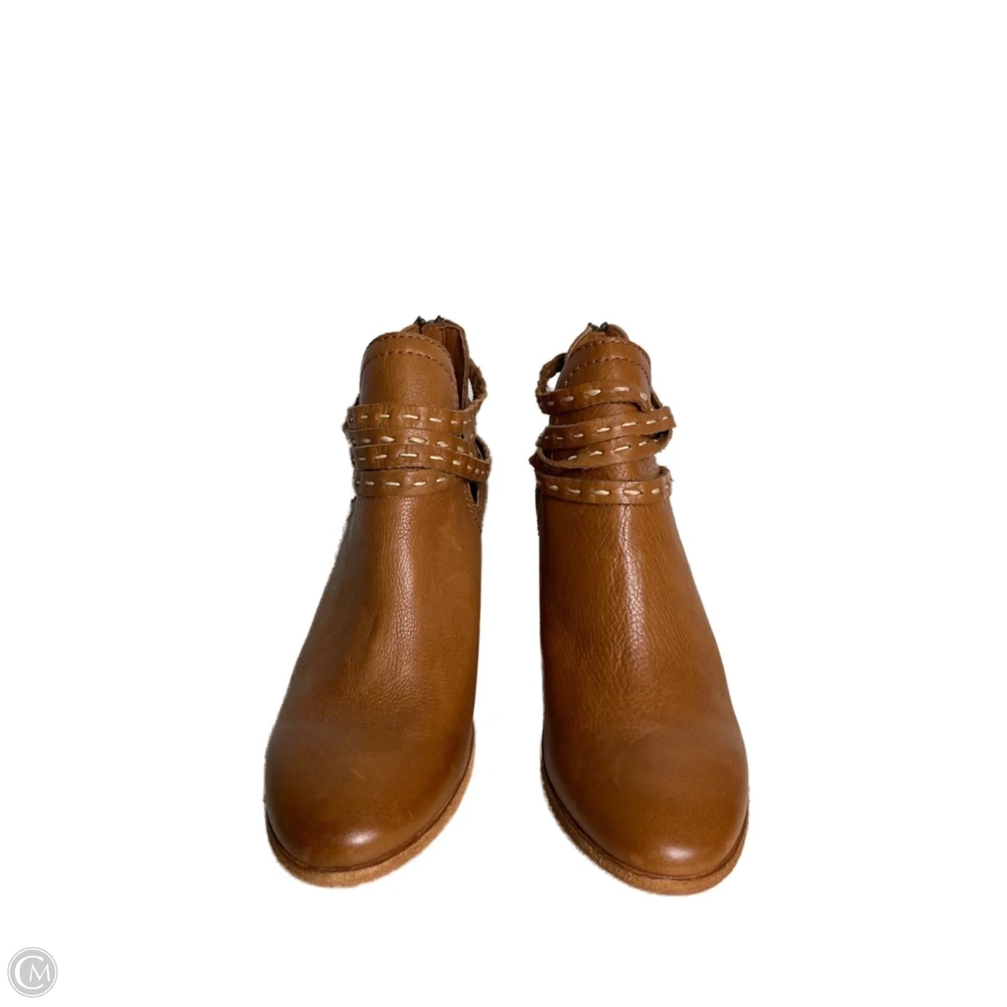 Boots Designer By Frye In Brown, Size: 7.5