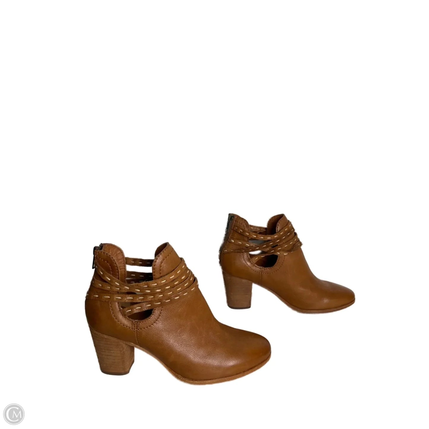 Boots Designer By Frye In Brown, Size: 7.5