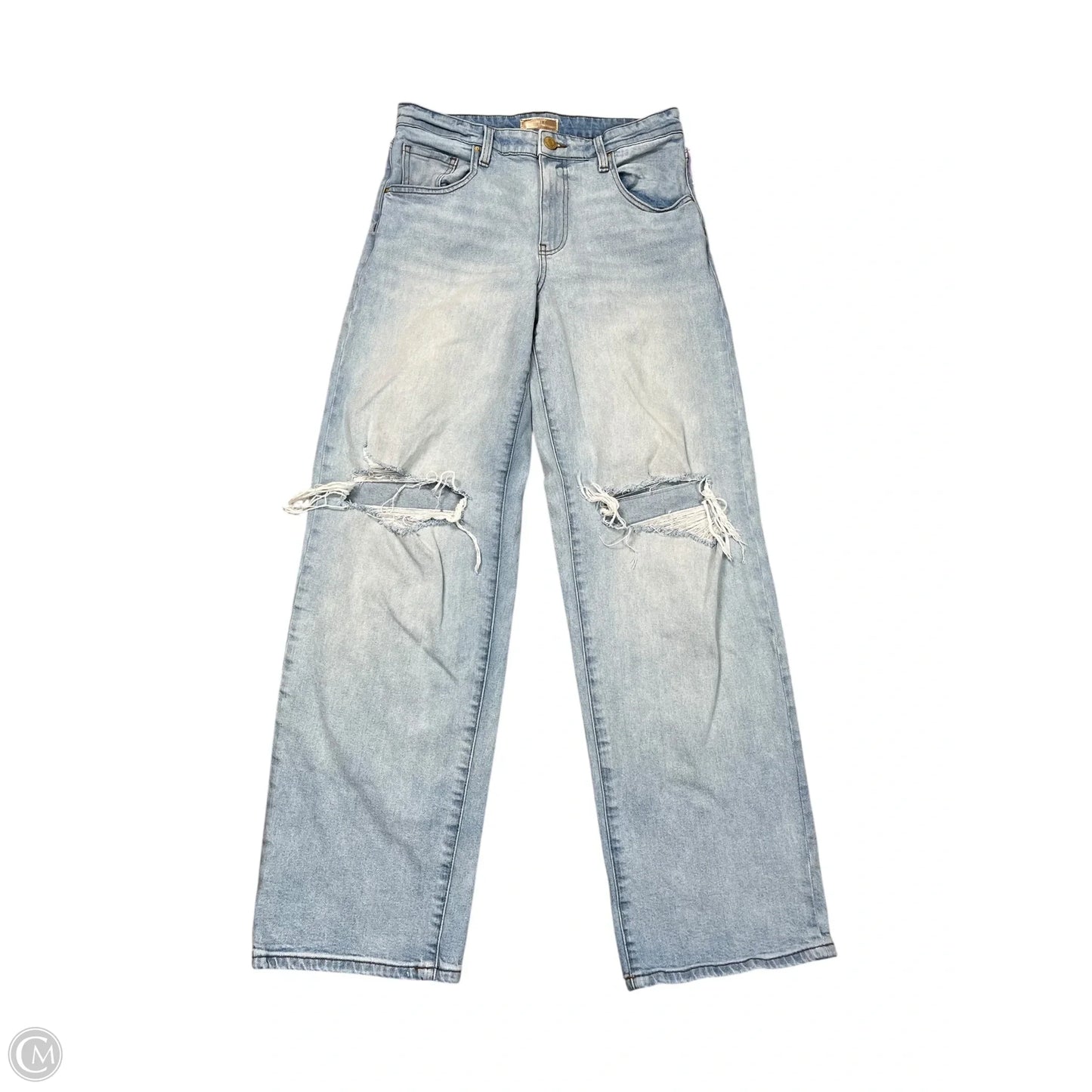 Jeans Wide Leg By Kut In Blue Denim, Size: 2