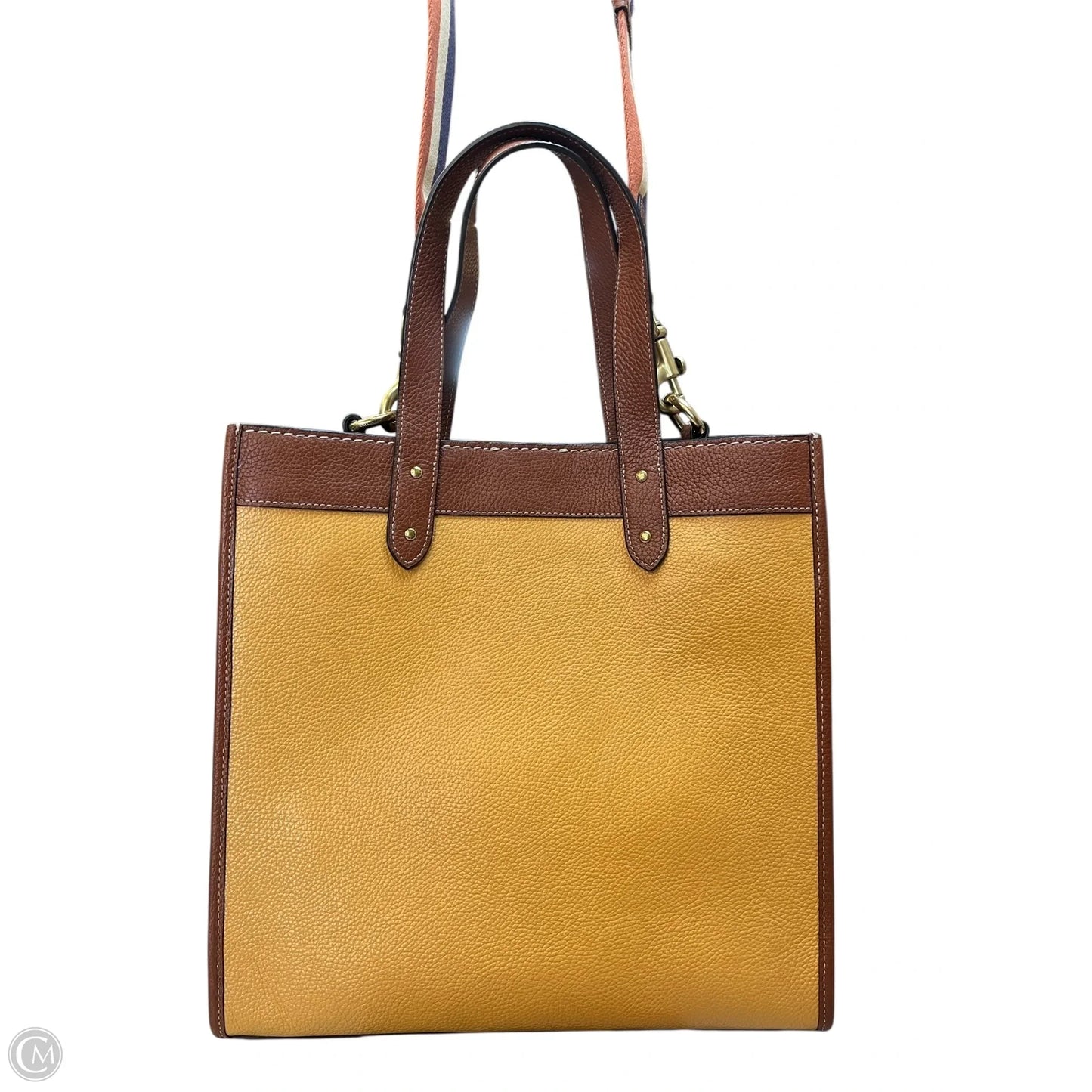 Tote Designer By Coach, Size: Medium