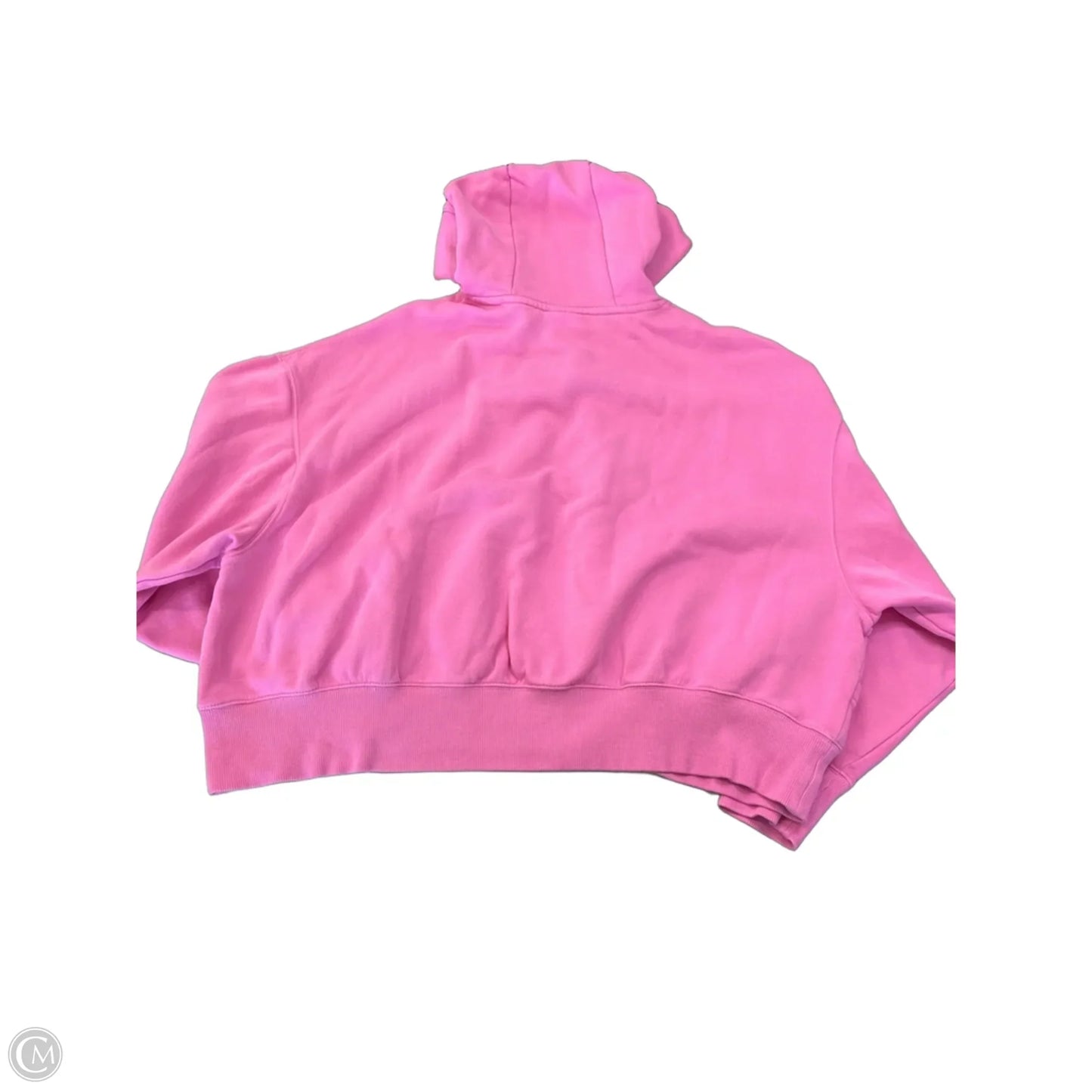 Sweatshirt Hoodie By Nike In Pink, Size: M