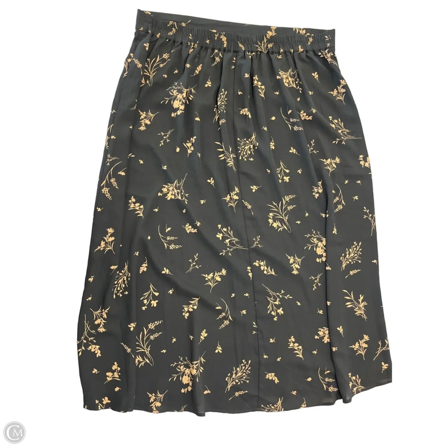 Skirt Maxi By Vince Camuto In Black, Size: Xl