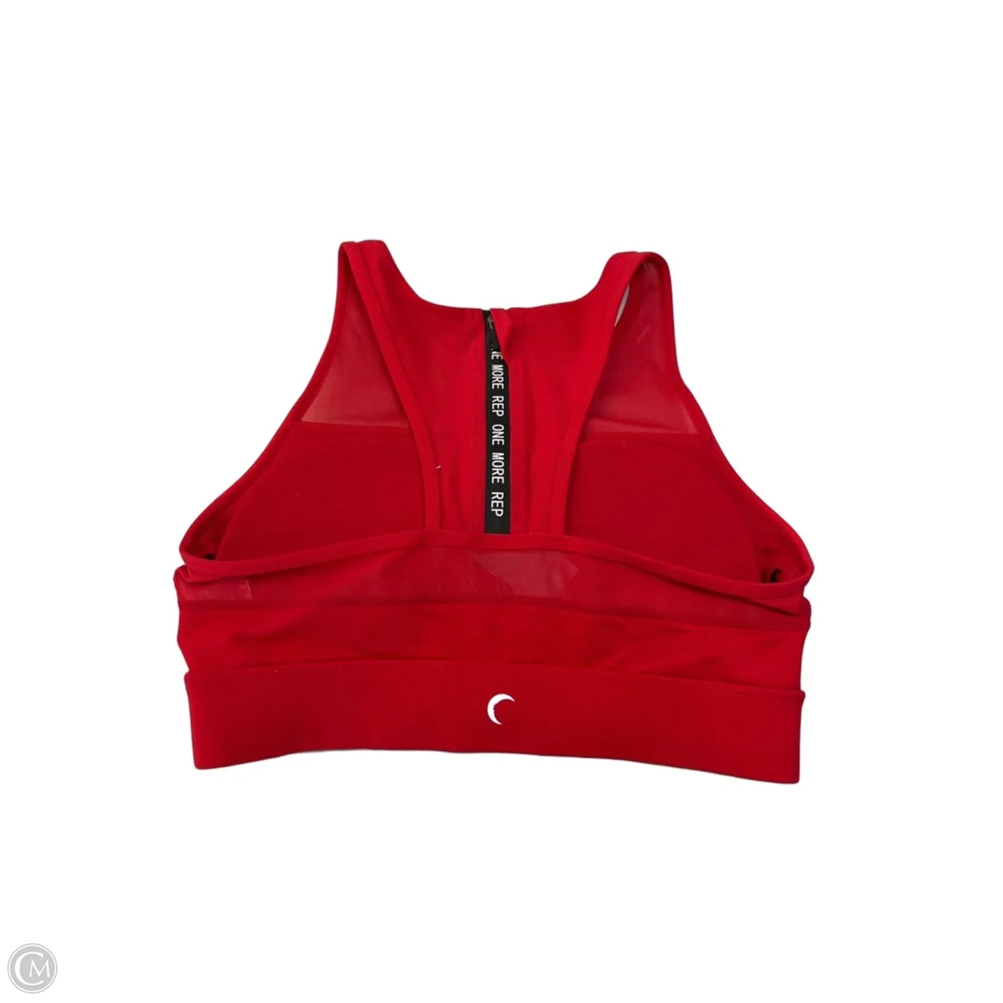 Athletic Bra By Zyia In Red, Size: M