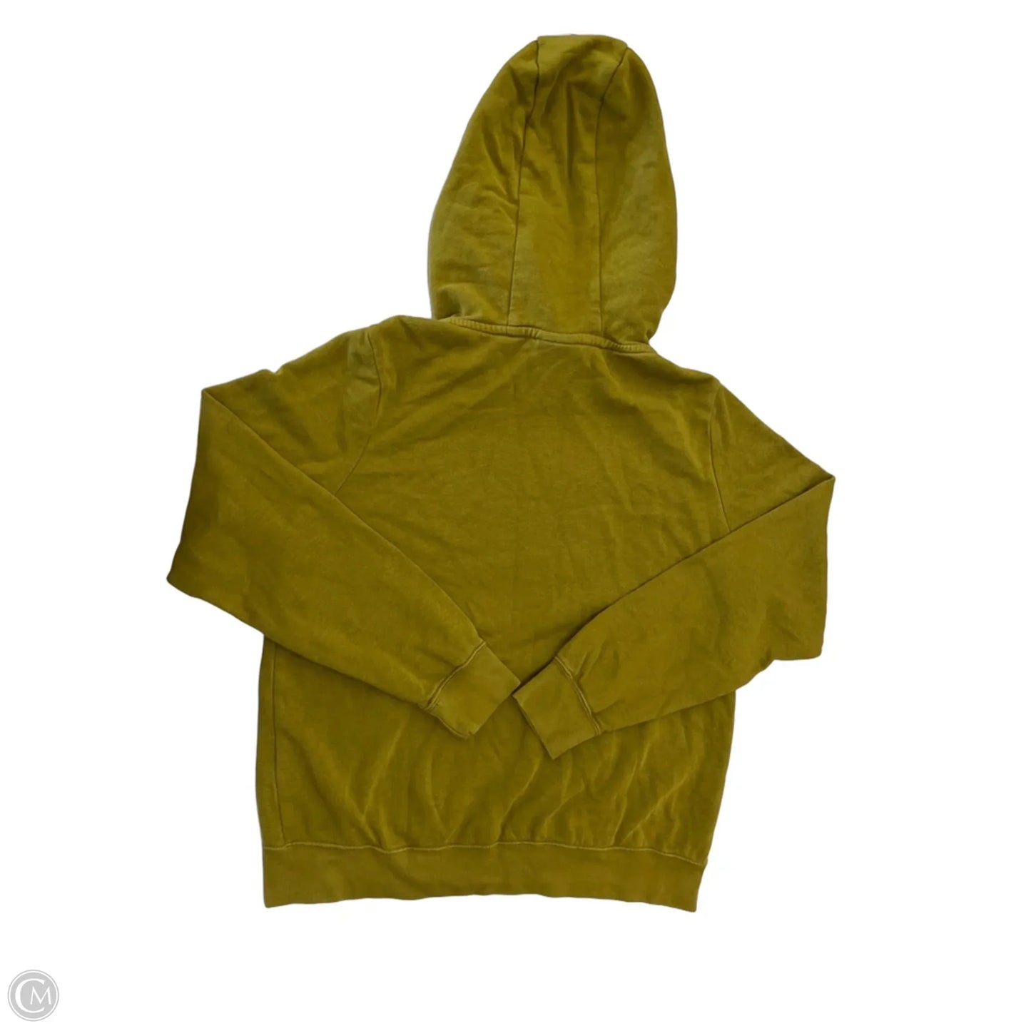 Sweatshirt Hoodie By Nike In Chartreuse, Size: M