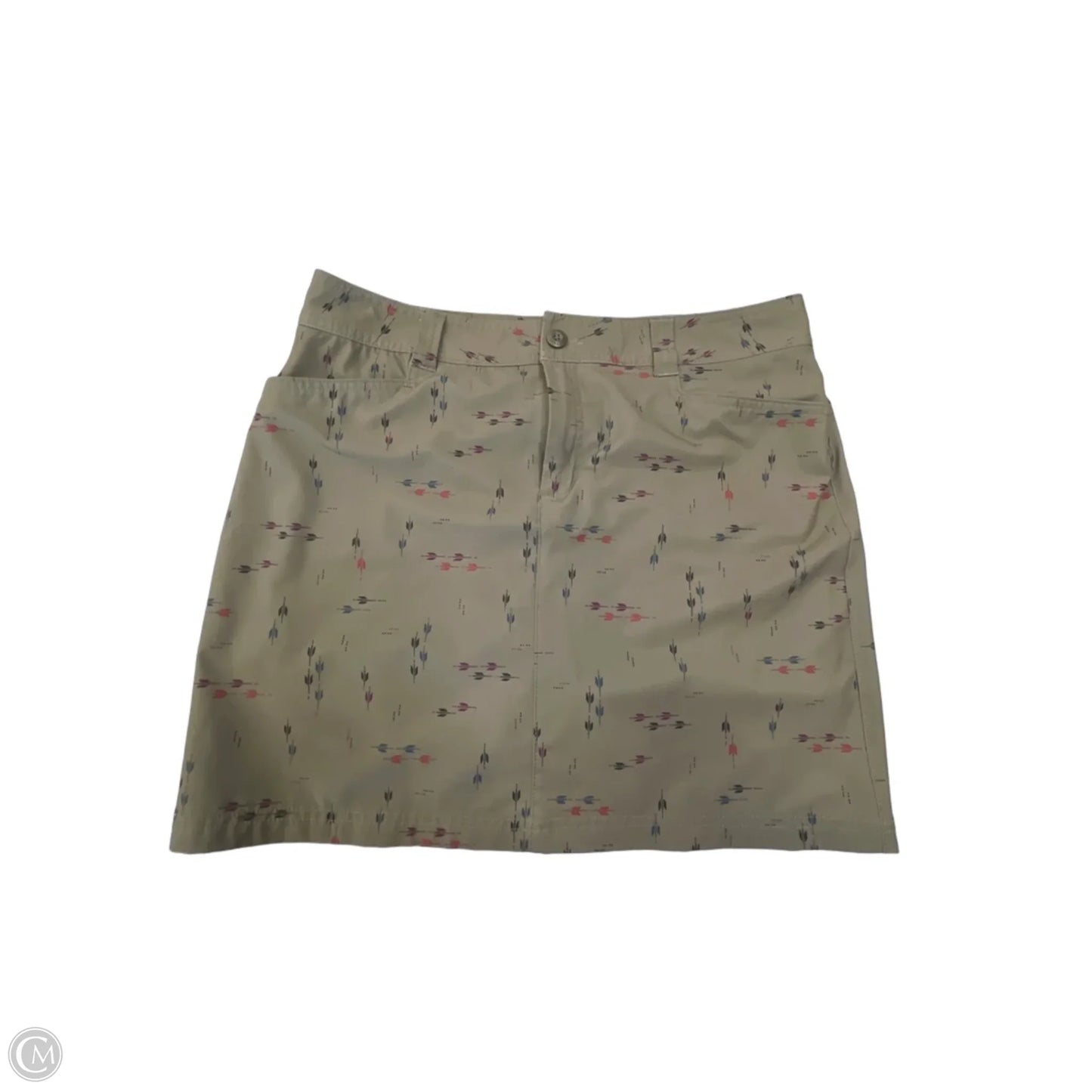 Athletic Skort By Eddie Bauer In Green, Size: M