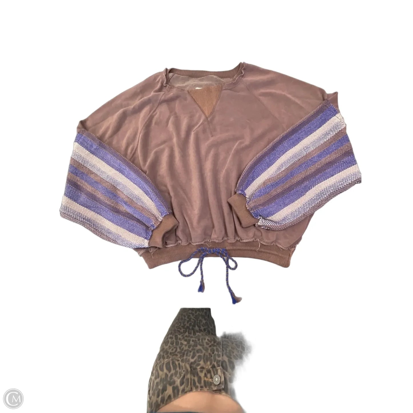 Sweatshirt Crewneck By We The Free In Mauve, Size: L