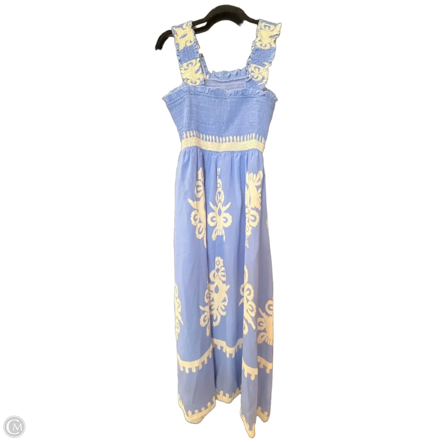 Dress Casual Maxi By Clothes Mentor In Blue, Size: M