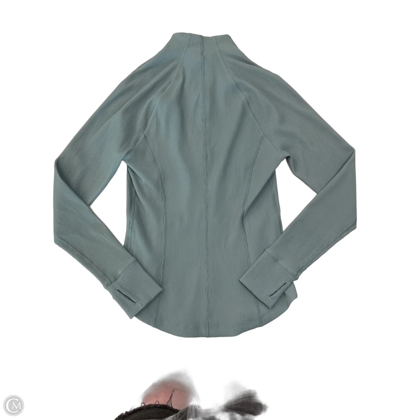 Athletic Jacket By Athleta In Green, Size: S