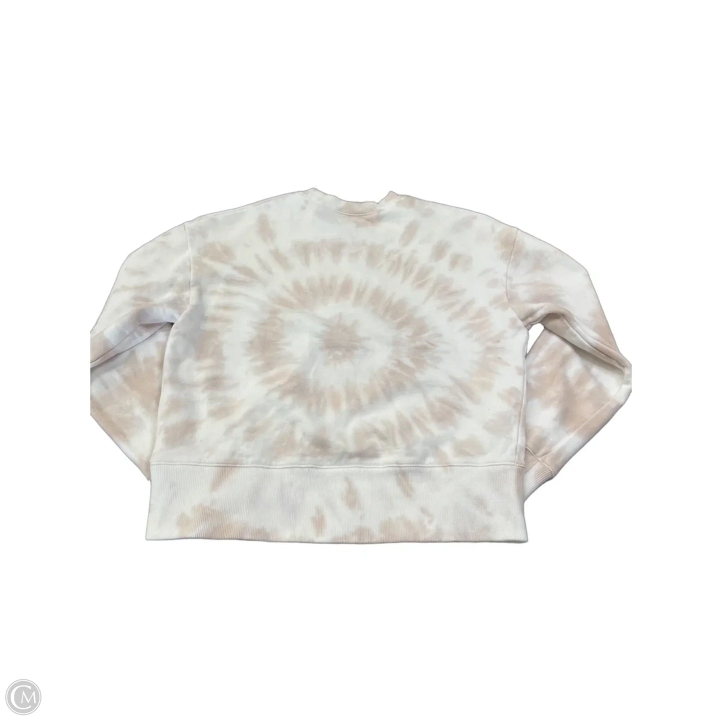 Sweatshirt Crewneck By Madewell In Tie Dye Print, Size: S