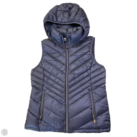 Vest Puffer & Quilted By Michael By Michael Kors In Navy, Size: S