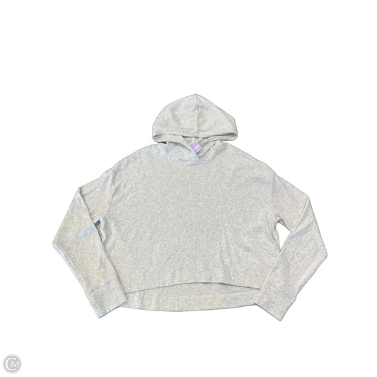 Athletic Top Long Sleeve Hoodie By Athleta In Grey, Size: Xs