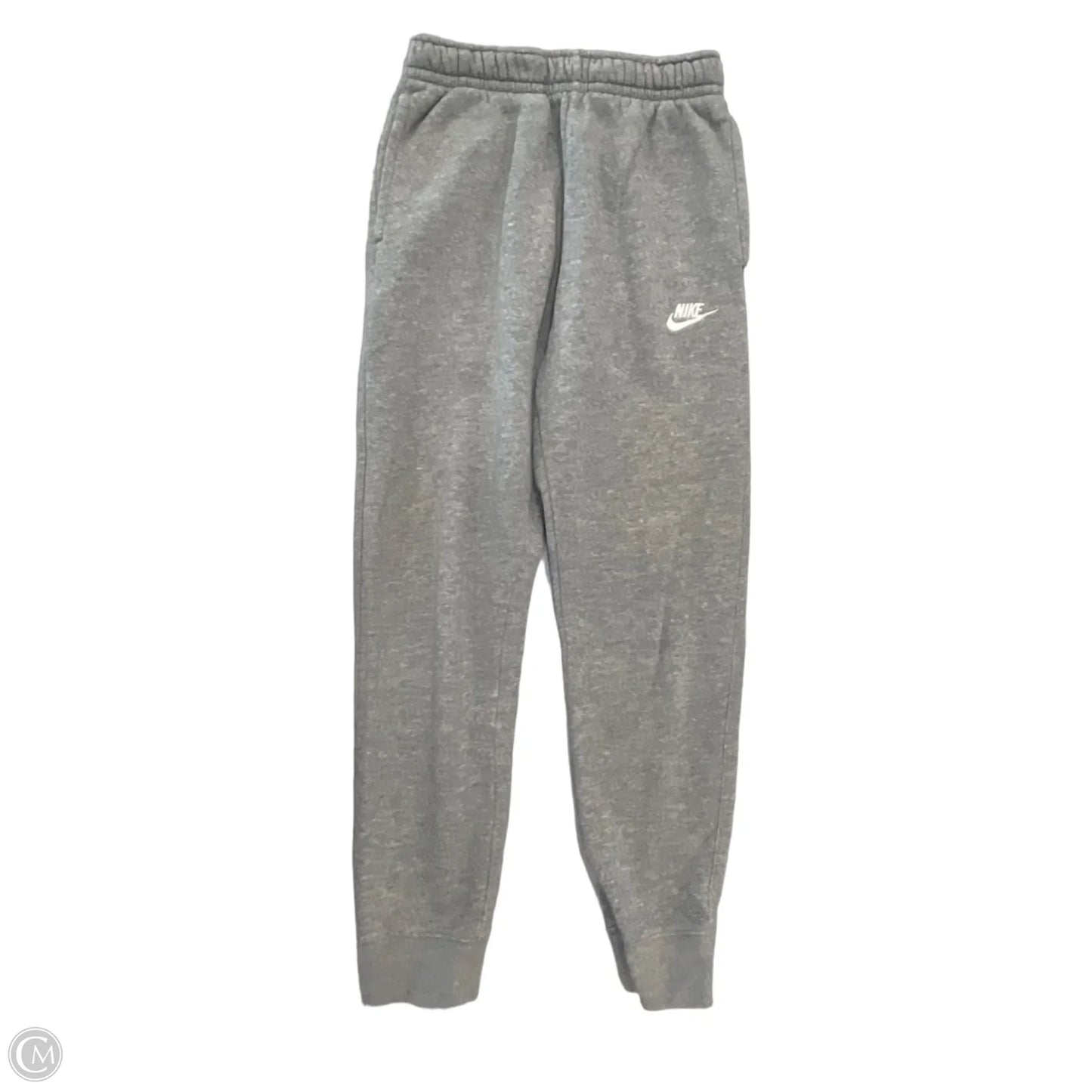 Athletic Pants By Nike In Grey, Size: Xs