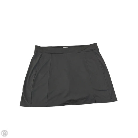 Athletic Skort By Callaway In Black, Size: 2x