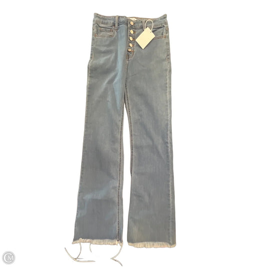 Jeans Flared By Cello In Blue Denim, Size: 10