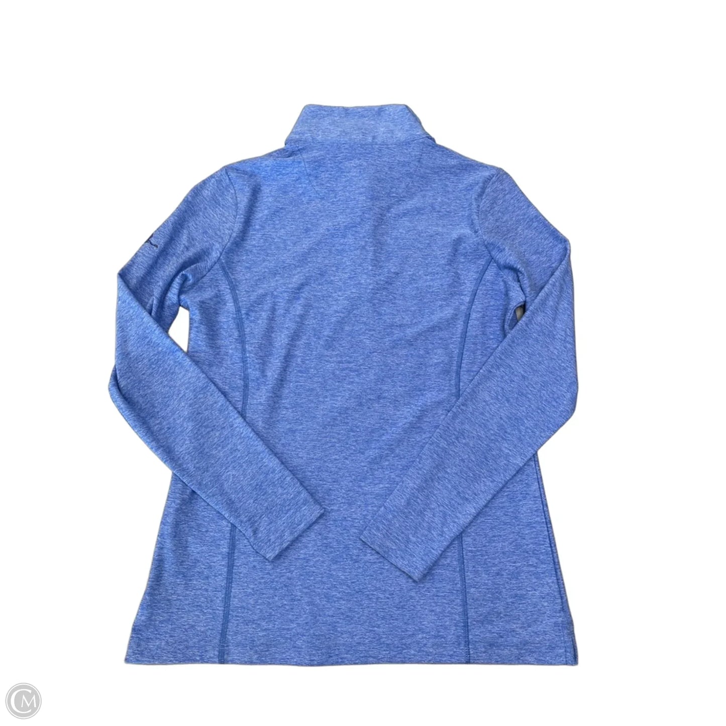 Athletic Top Long Sleeve Collar By Peter Millar In Blue, Size: S