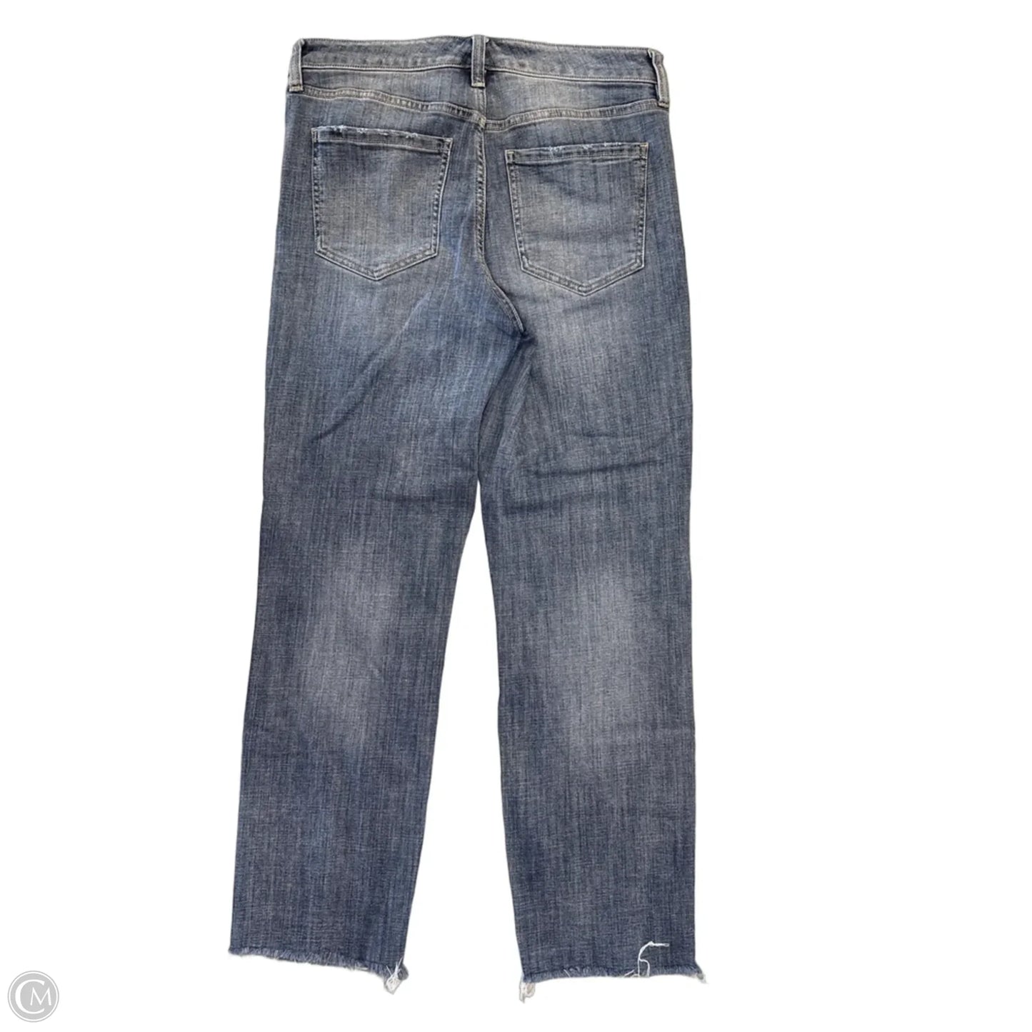 Jeans Straight By Liverpool In Blue Denim, Size: 10