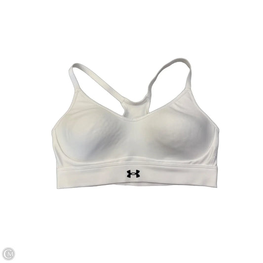 Athletic Bra By Under Armour In White, Size: S