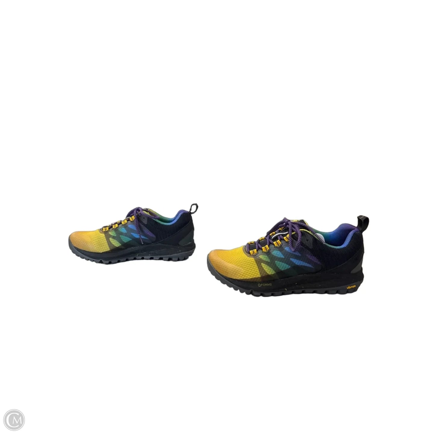 Shoes Athletic By Merrell In Rainbow Print, Size: 6.5