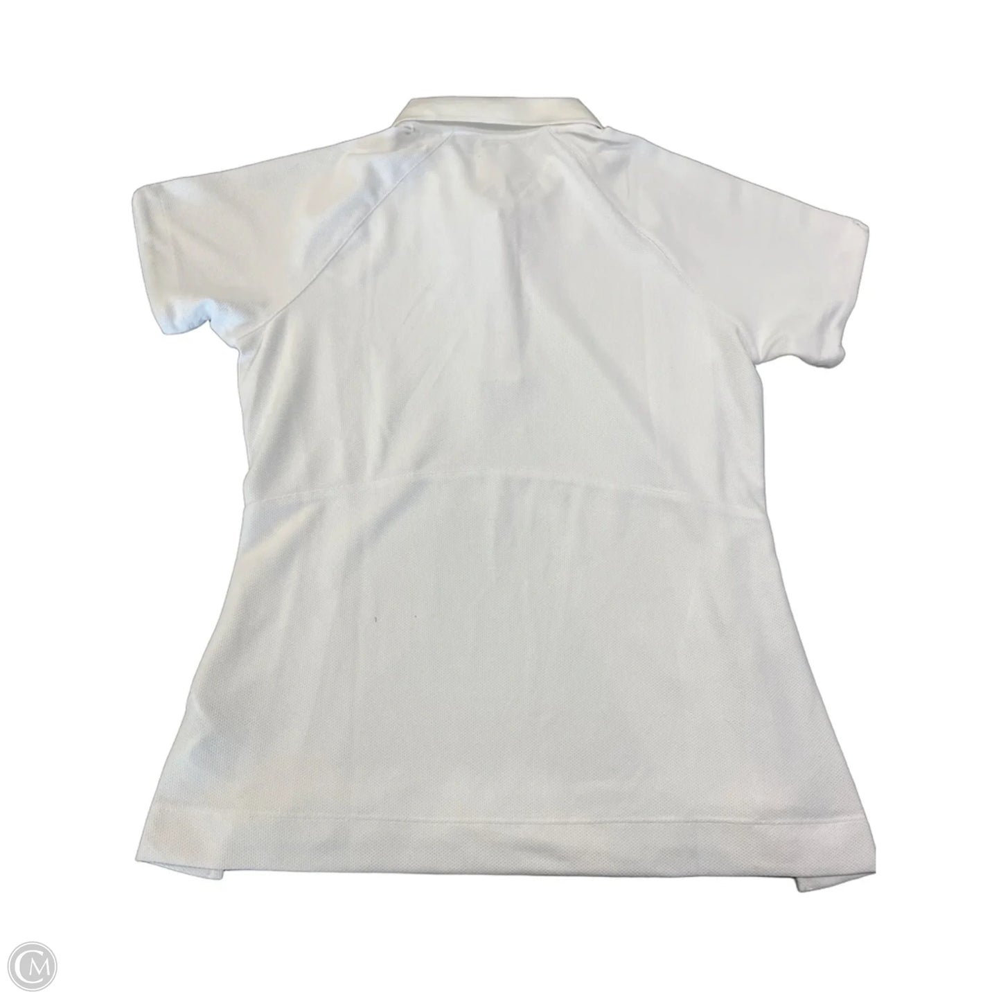 Athletic Top Short Sleeve By Athleta In White, Size: M