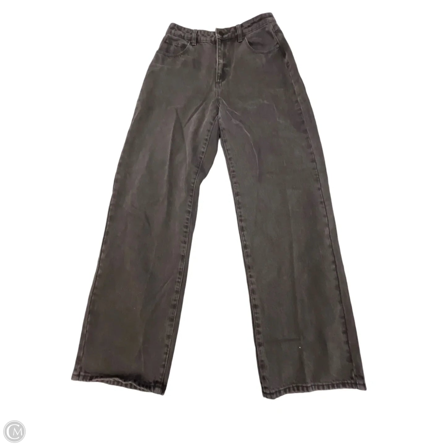 Jeans Wide Leg By Cmc In Black Denim, Size: 6