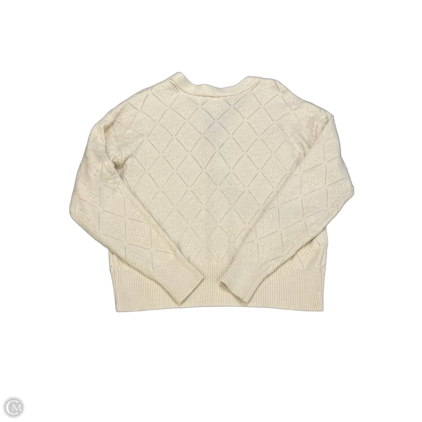 Sweater Cardigan By Cyrus In Cream, Size: Xs