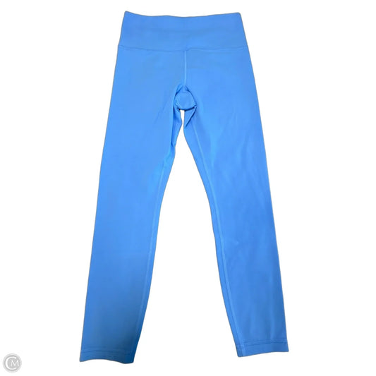 Athletic Leggings By Athleta In Blue, Size: S