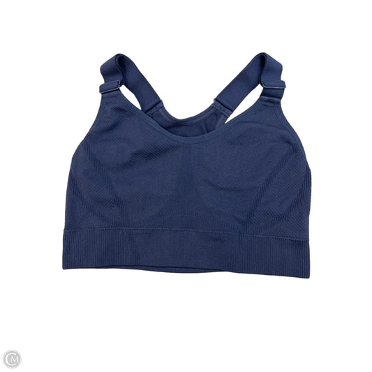 Athletic Bra By New Balance In Blue, Size: L