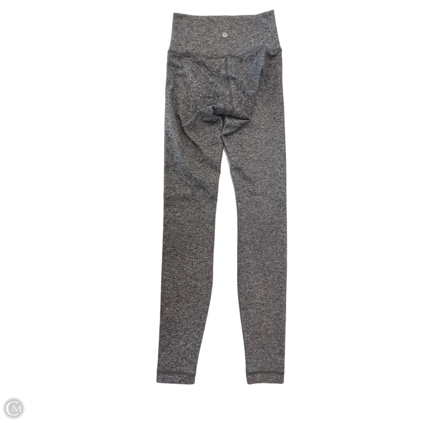 Athletic Leggings By Lululemon In Grey, Size: Xs