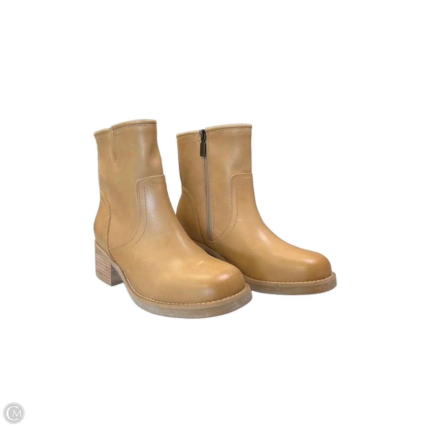 Boots Leather By Blondo In Tan, Size: 8.5